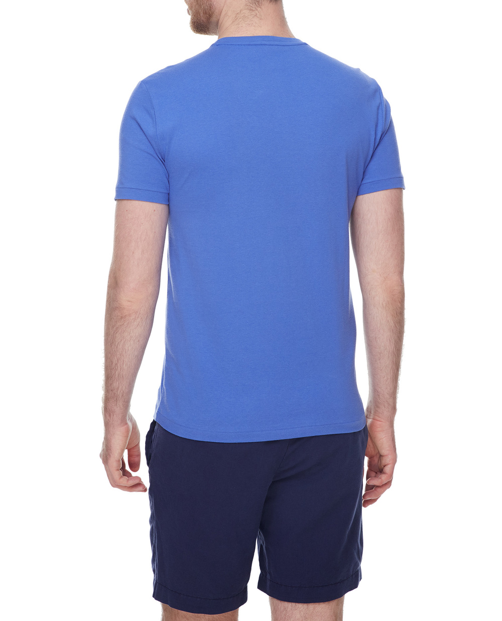 Футболка Polo Ralph Lauren 710671438288, синій колір • Купити в інтернет-магазині Kameron