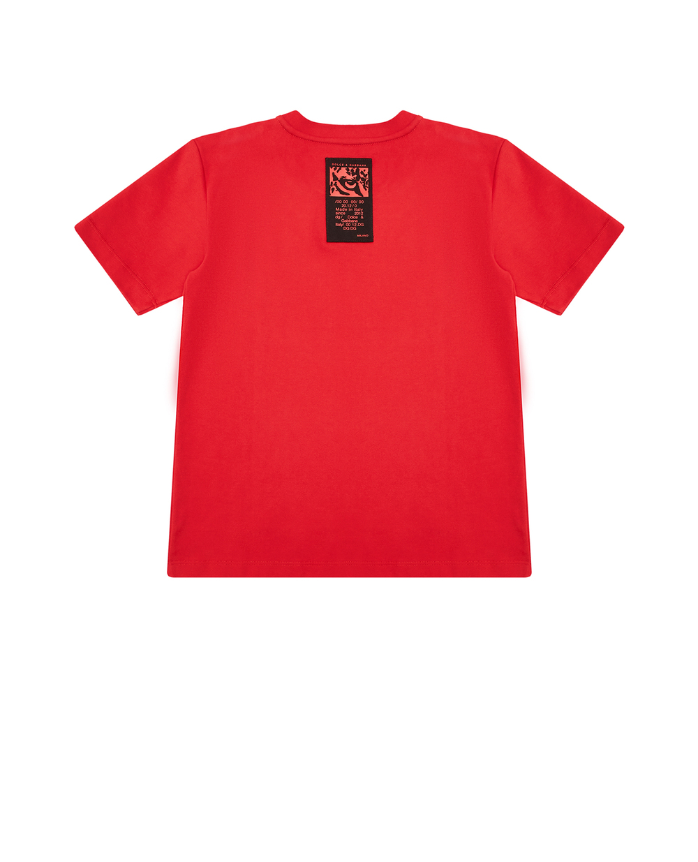 Детская футболка Dolce&Gabbana Kids L4JTDM-G7BUG-B, красный цвет • Купить в интернет-магазине Kameron