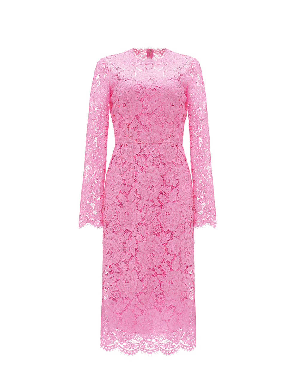 Платье Dolce&Gabbana F6M0DT-HLM7L, розовый цвет • Купить в интернет-магазине Kameron