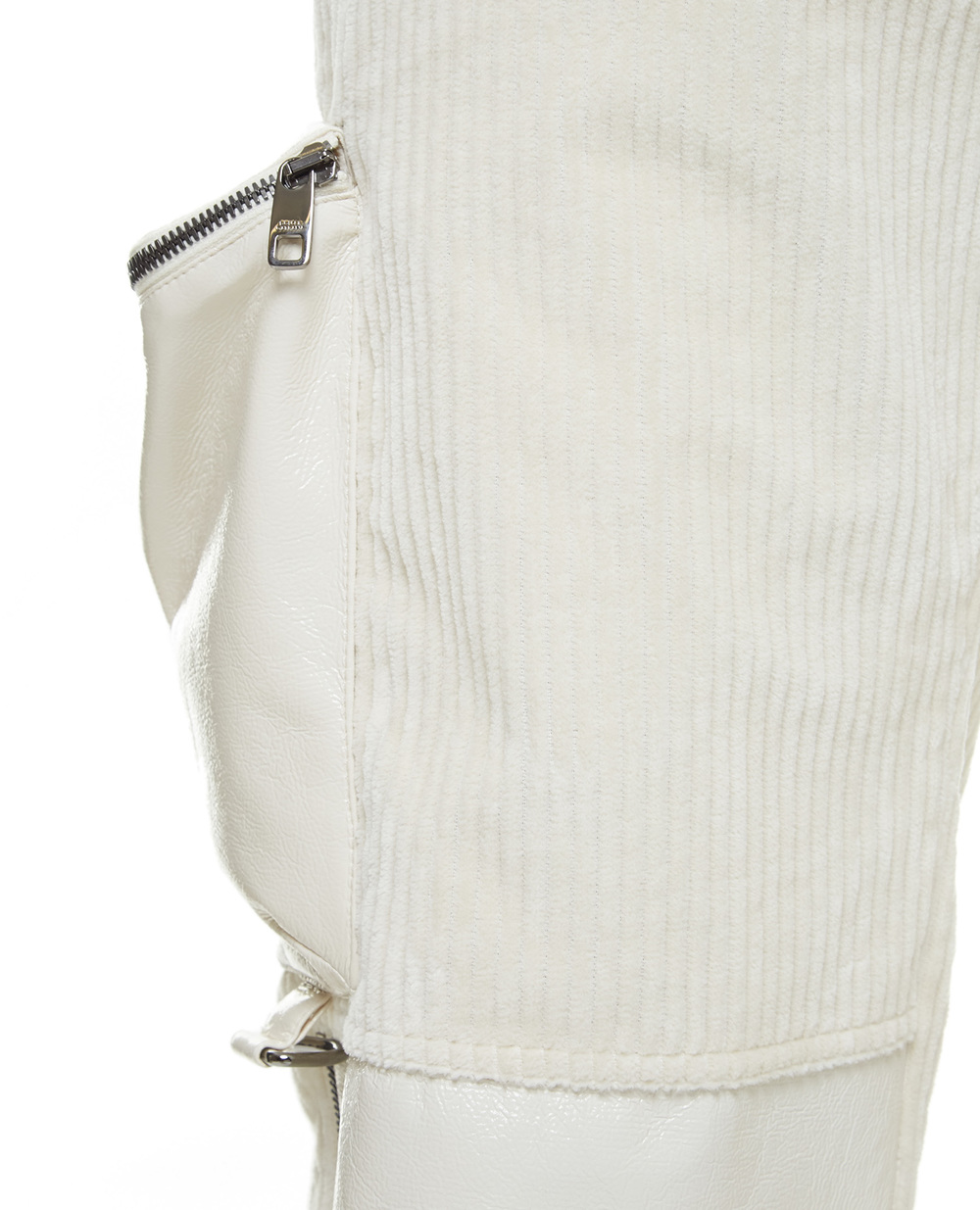 Вельветовые брюки Dolce&Gabbana GWVQHT-FUWCV, белый цвет • Купить в интернет-магазине Kameron