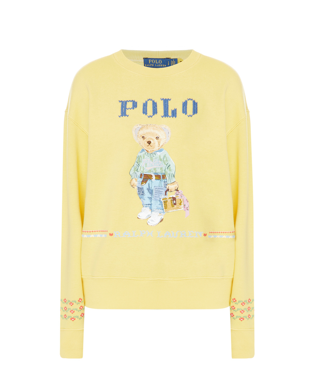 Свитшот Polo Ralph Lauren 211872981001, желтый цвет • Купить в интернет-магазине Kameron