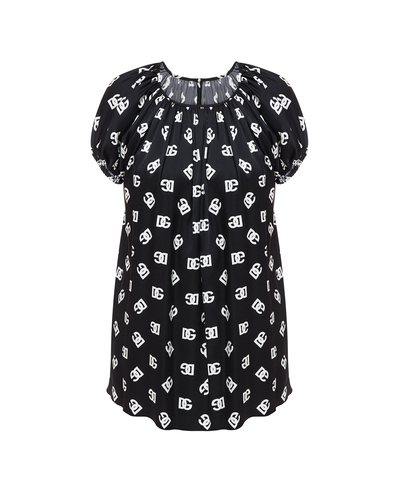 Dolce&Gabbana Шелковая блуза - Артикул: F761ST-FSA4I
