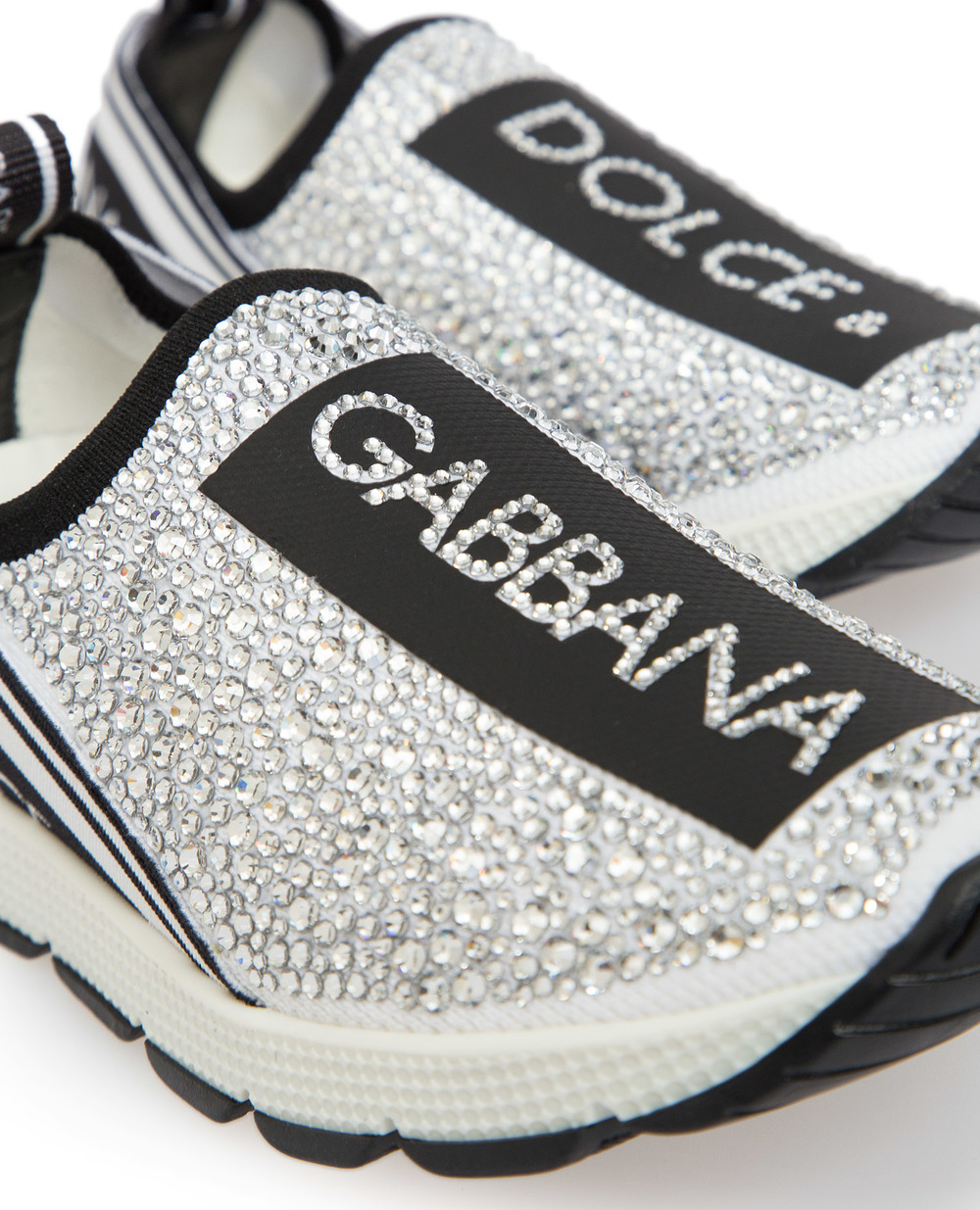 Кроссовки Dolce&Gabbana Kids D10723-AZ217-S, белый цвет • Купить в интернет-магазине Kameron