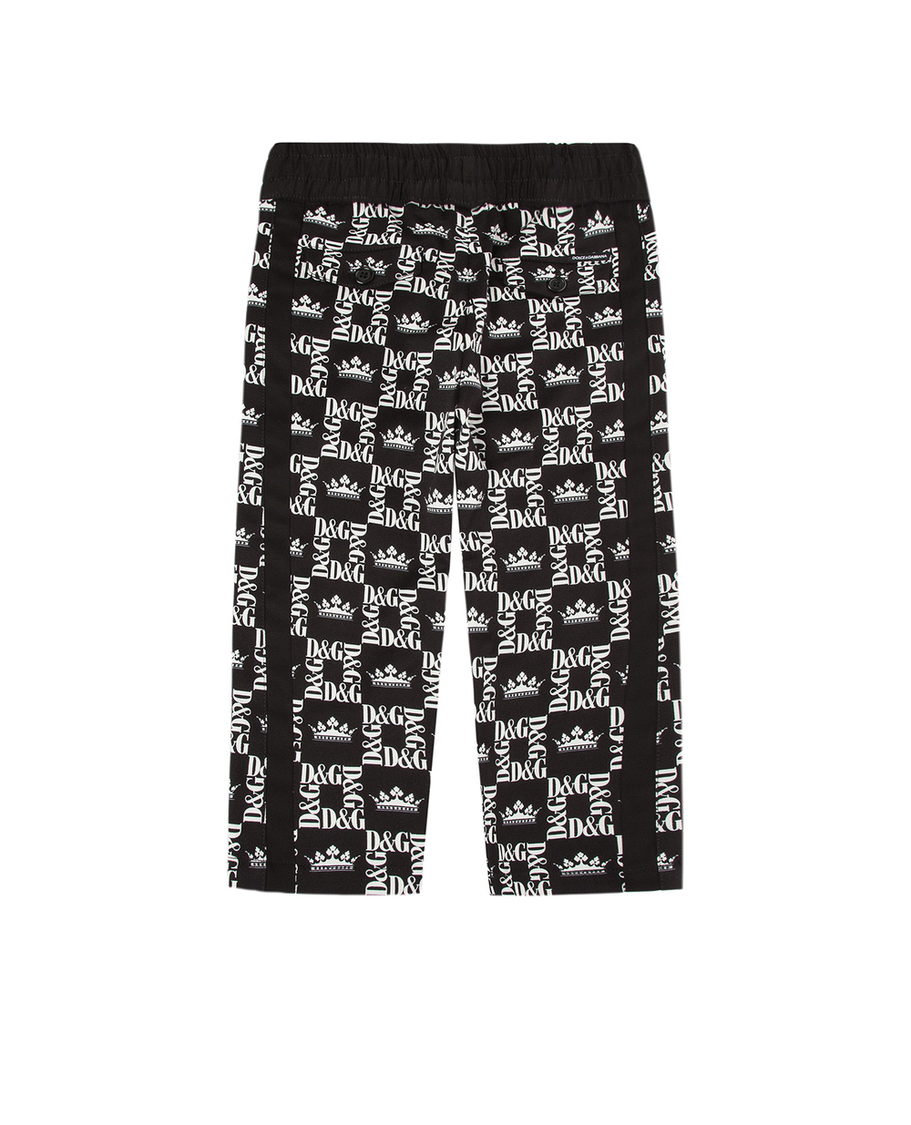 Спортивні брюки Dolce&Gabbana Kids L42P94-FSFIG-S, чорний колір • Купити в інтернет-магазині Kameron