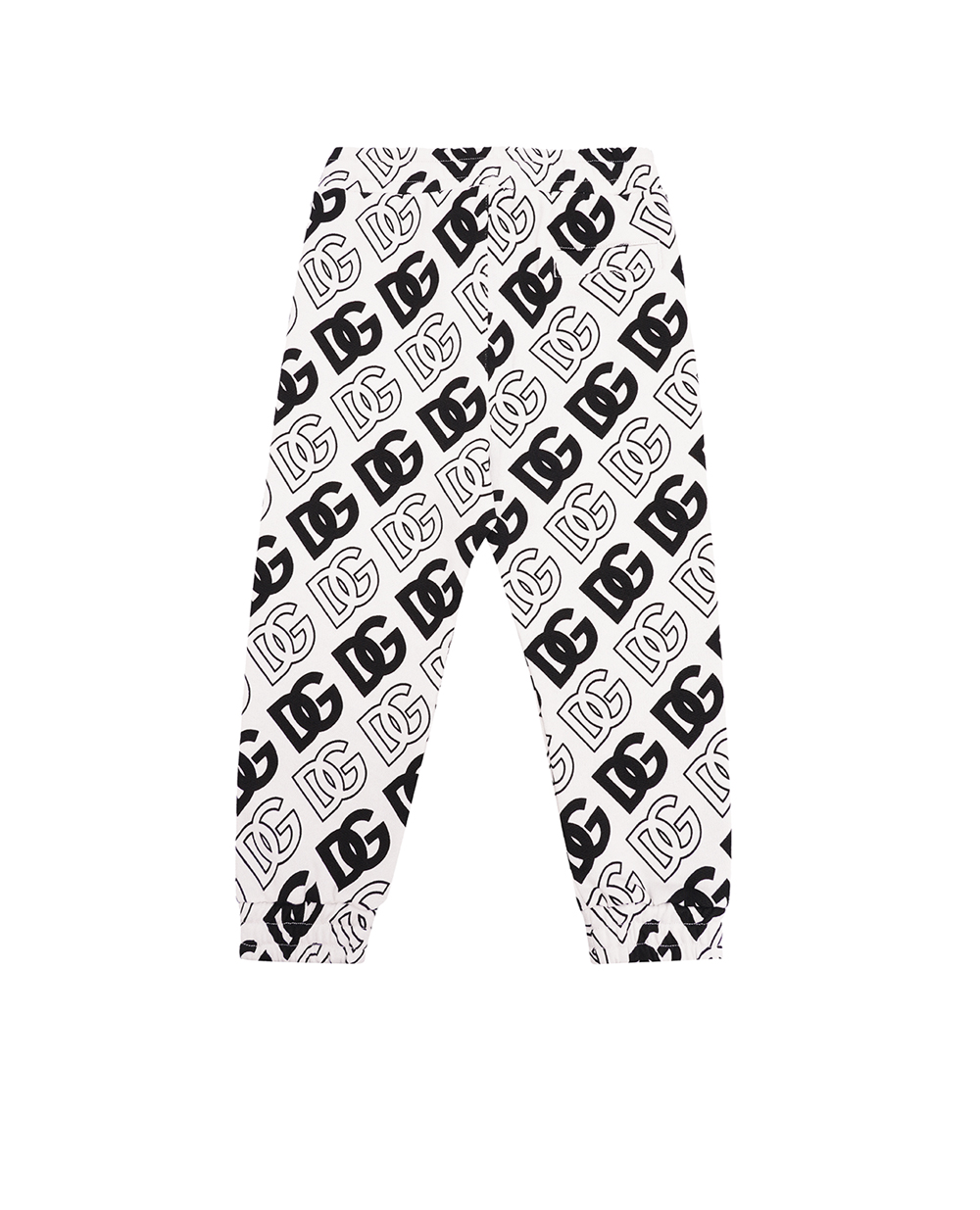 Детские спортивные брюки (костюм) Dolce&Gabbana Kids L1JPGG-HS7KD, белый цвет • Купить в интернет-магазине Kameron