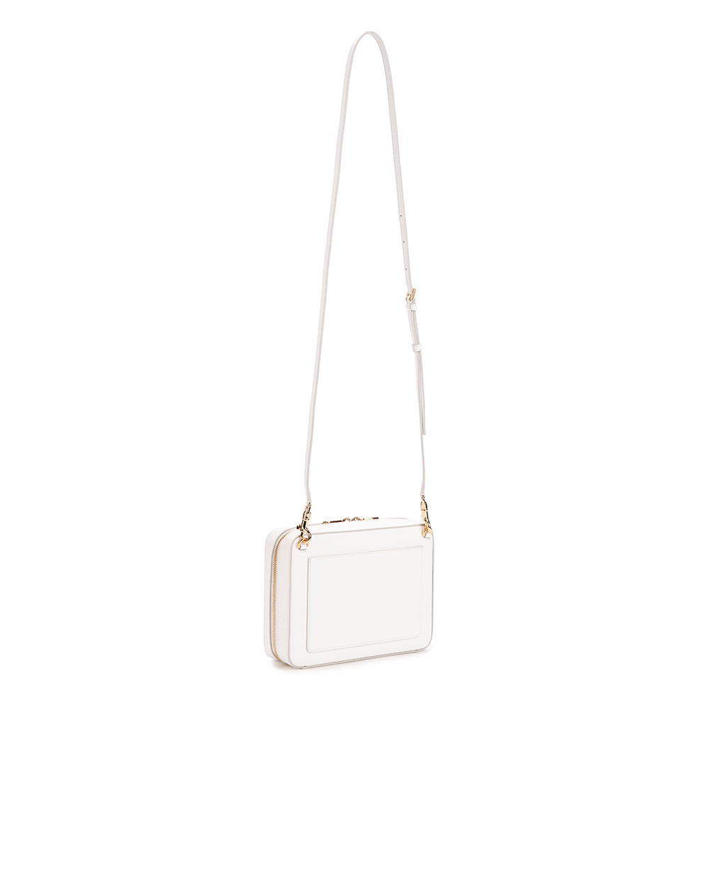 Кожаная сумка DG Logo Medium Dolce&Gabbana BB7290-AW576, белый цвет • Купить в интернет-магазине Kameron