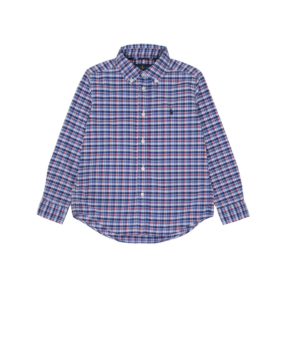 Рубашка Polo Ralph Lauren Kids 322702898003, синий цвет • Купить в интернет-магазине Kameron