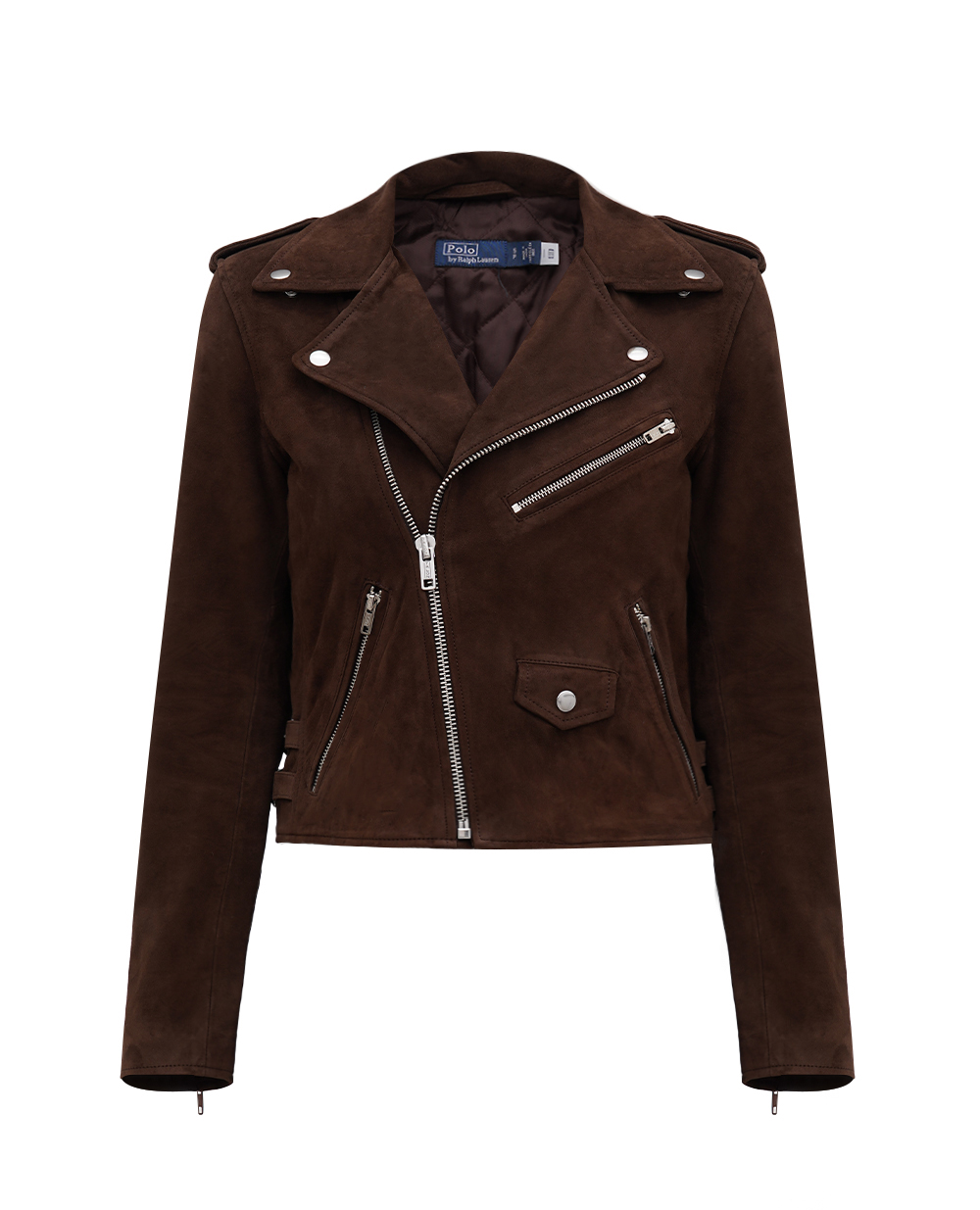 Куртка замшевая Polo Ralph Lauren 211910032001, коричневий колір • Купити в інтернет-магазині Kameron
