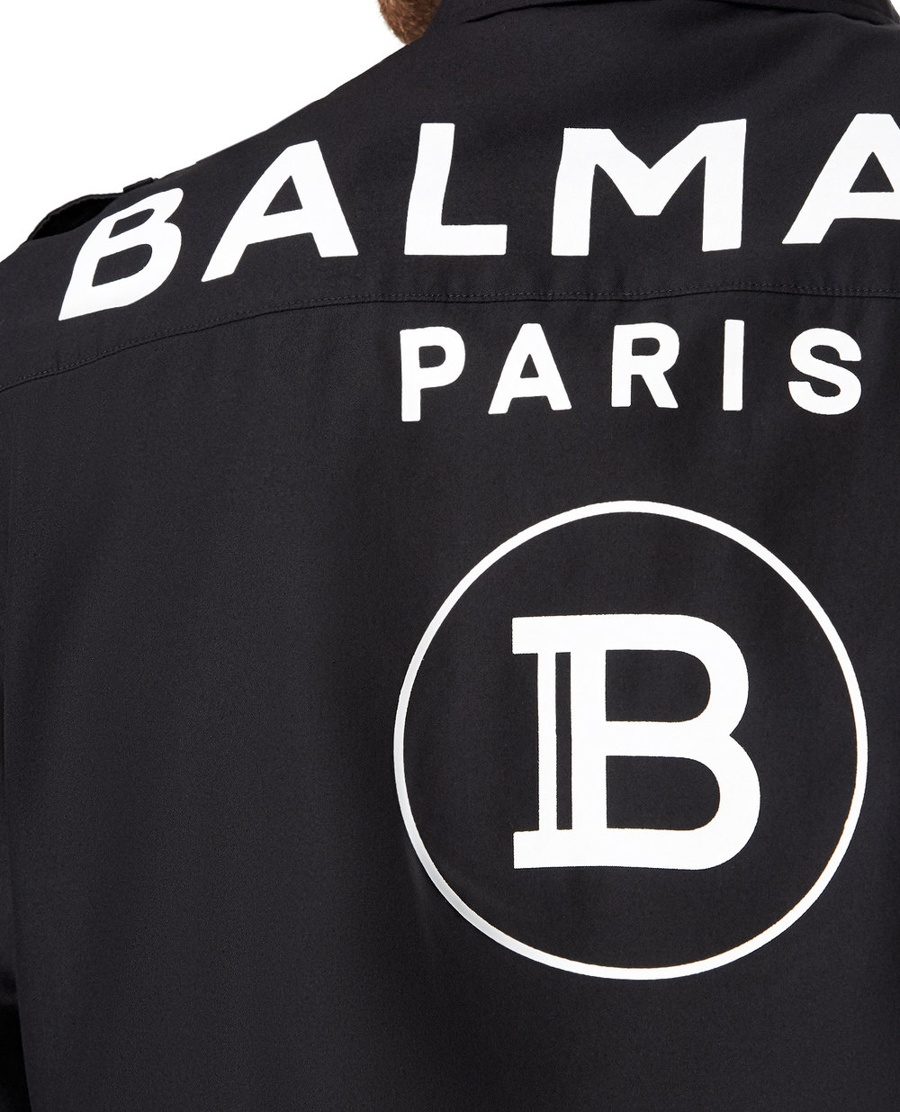 Рубашка Balmain UH12324Z059, черный цвет • Купить в интернет-магазине Kameron