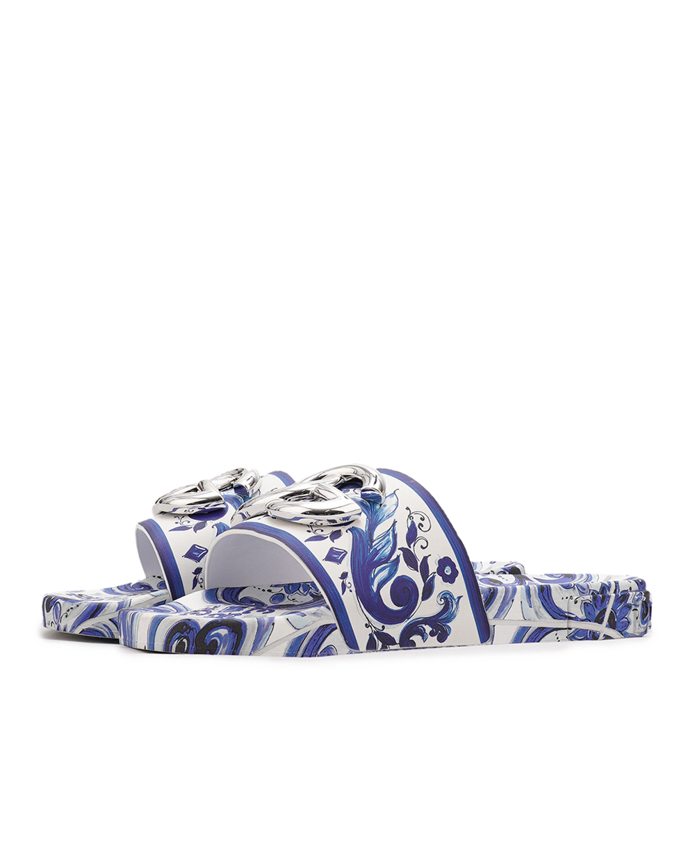 Слайдери Dolce&Gabbana CW2059-AB816, білий колір • Купити в інтернет-магазині Kameron