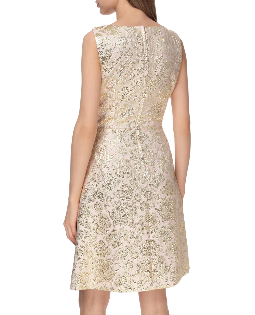 Платье Dolce&Gabbana F6K4AT-HJMLB, пудровый цвет • Купить в интернет-магазине Kameron