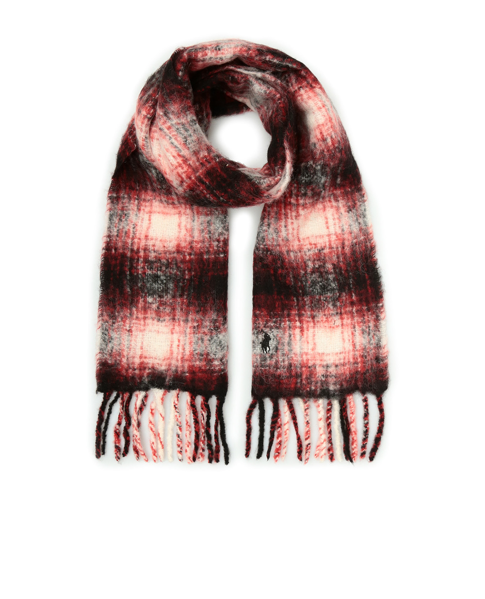 Вовняний шарф Polo Ralph Lauren 455731033002, різнокольоровий колір • Купити в інтернет-магазині Kameron