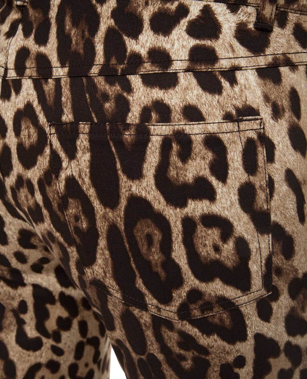 Штани Dolce&Gabbana FTAQWT-FSFAG, коричневий колір • Купити в інтернет-магазині Kameron