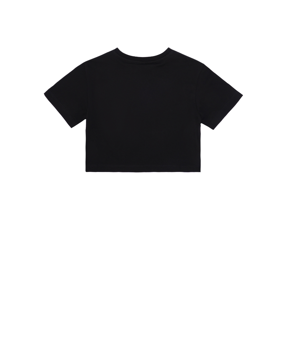 Дитяча футболка Dolce&Gabbana Kids L5JTNI-G7M4W-S, чорний колір • Купити в інтернет-магазині Kameron