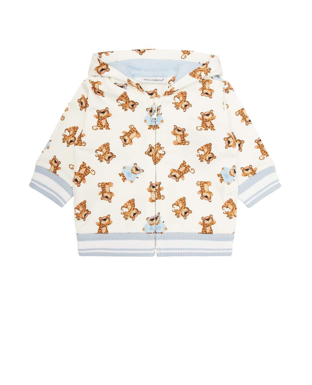 Дитяче худі (костюм) Dolce&Gabbana Kids L1JWFT-G7GXO, білий колір • Купити в інтернет-магазині Kameron