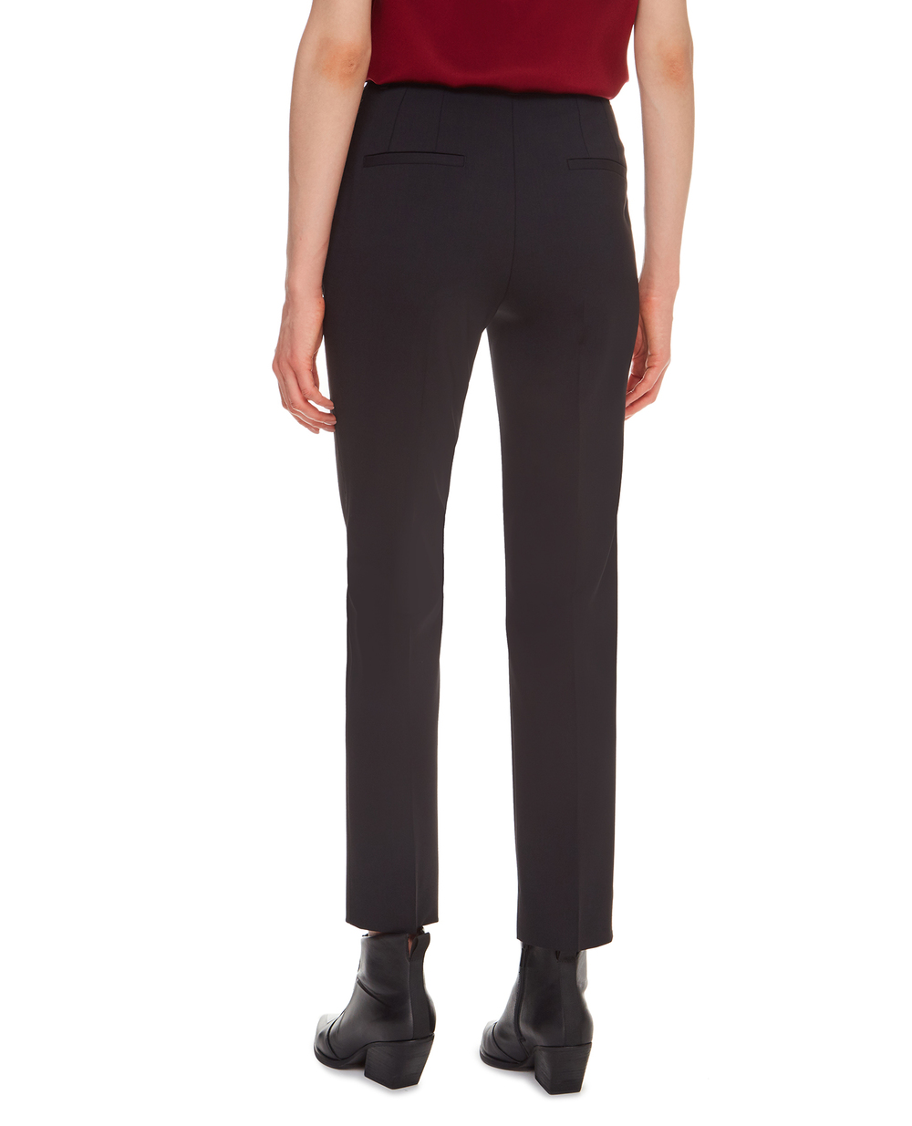 Вовняні штани Dolce&Gabbana FTAM2T-FUBEI, чорний колір • Купити в інтернет-магазині Kameron