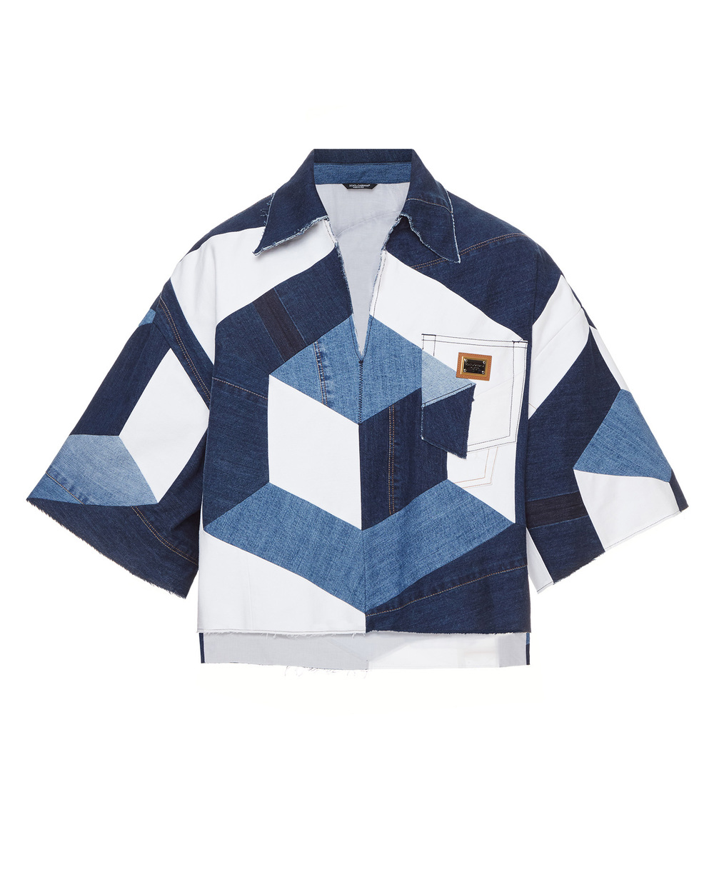 Джинсовая рубашка Dolce&Gabbana G5IQ9D-GER02, разноцветный цвет • Купить в интернет-магазине Kameron