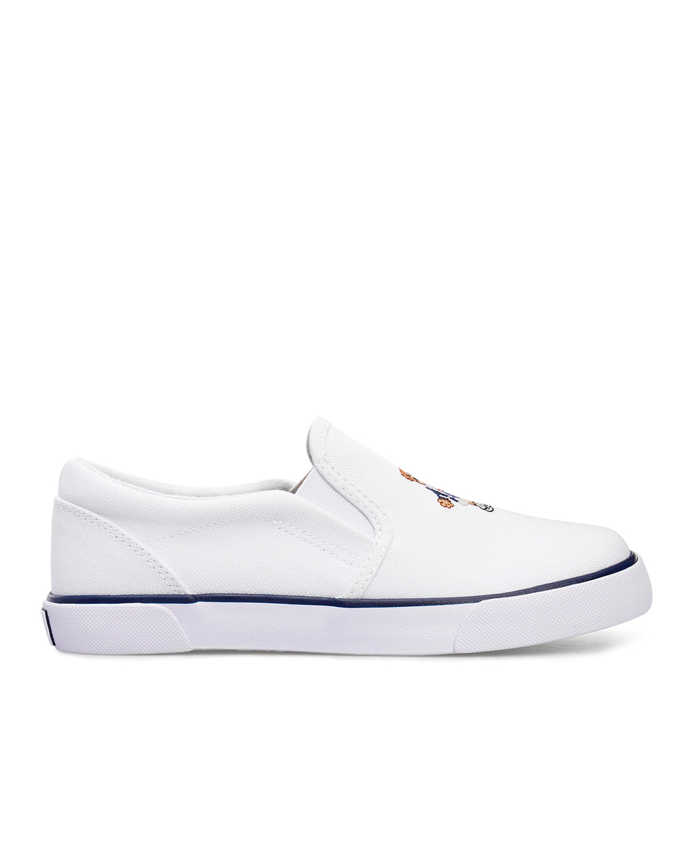 Слипоны Polo Ralph Lauren Kids RF103092-T, белый цвет • Купить в интернет-магазине Kameron