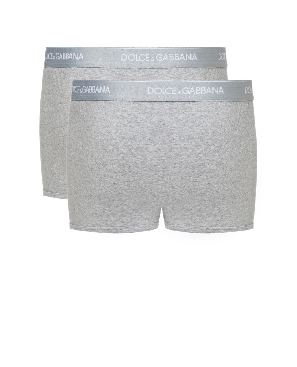 Боксеры (2 шт) Dolce&Gabbana M9C07J-FUGIW, серый цвет • Купить в интернет-магазине Kameron