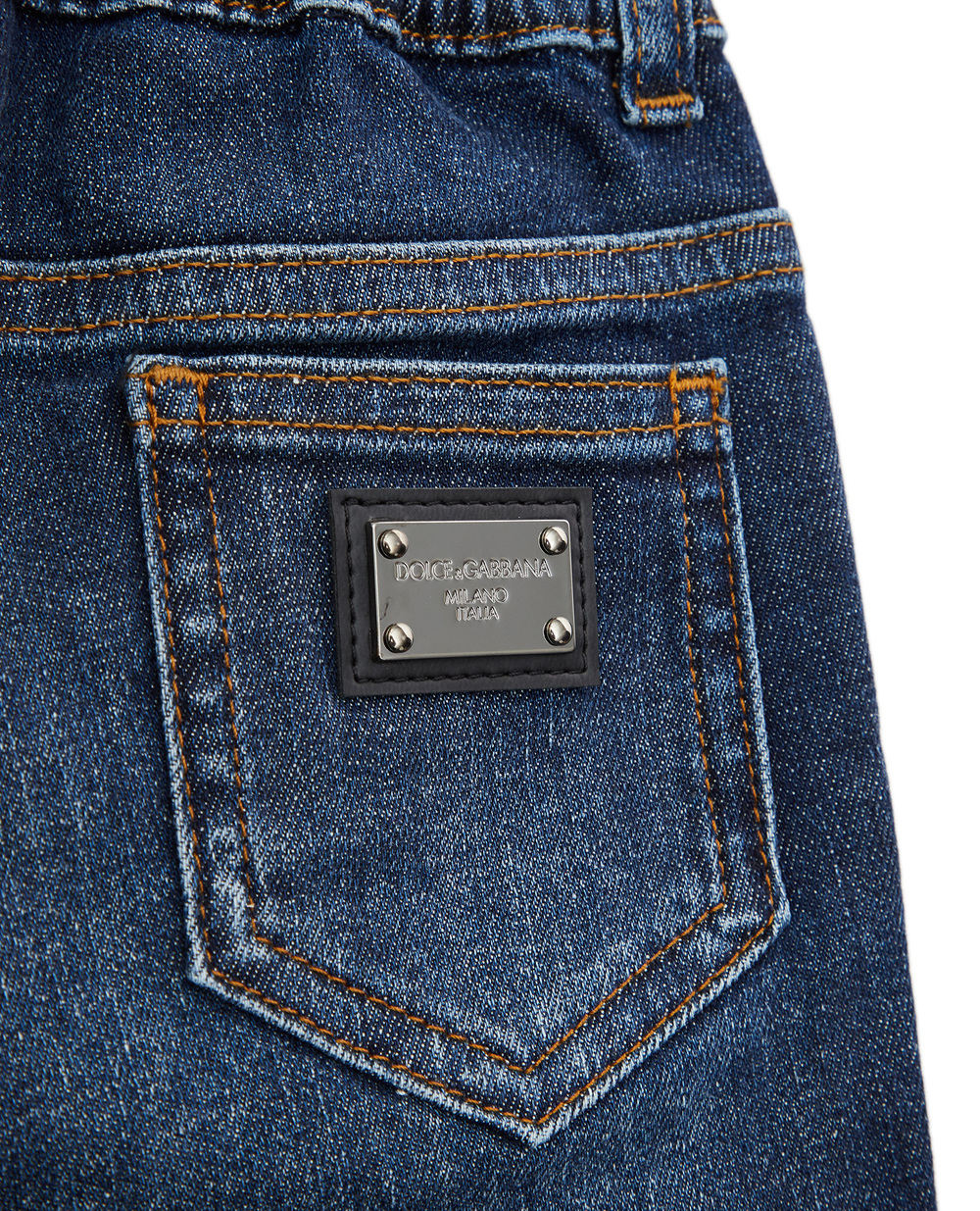 Дитячі джинси Dolce&Gabbana Kids L14P16-LDB17, темно синій колір • Купити в інтернет-магазині Kameron