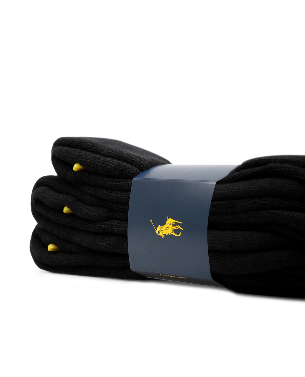 Шкарпетки (6 пар) Polo Ralph Lauren 449693059001, чорний колір • Купити в інтернет-магазині Kameron