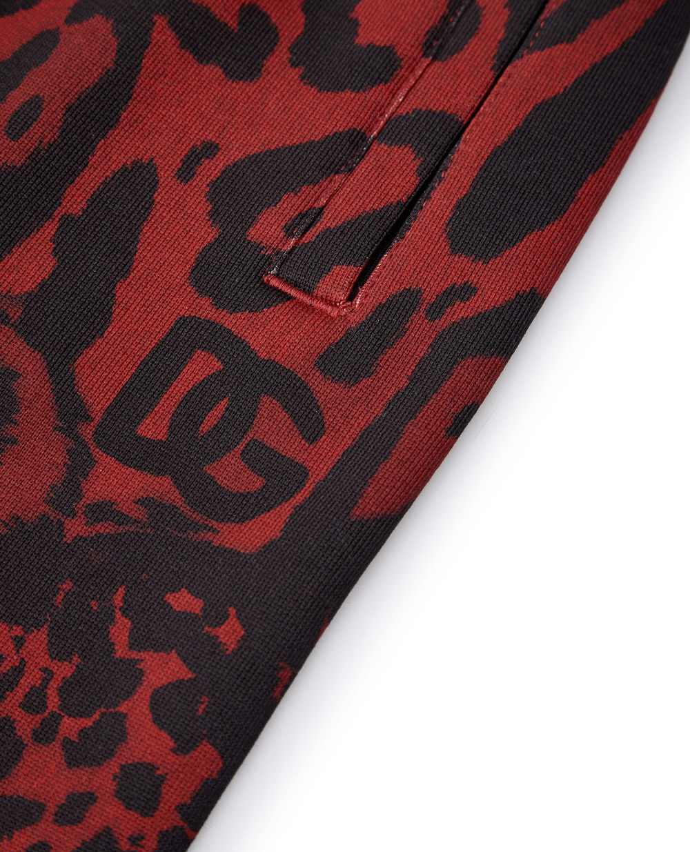 Спортивные брюки Dolce&Gabbana Kids L4JPEM-G7BUQ-S, красный цвет • Купить в интернет-магазине Kameron
