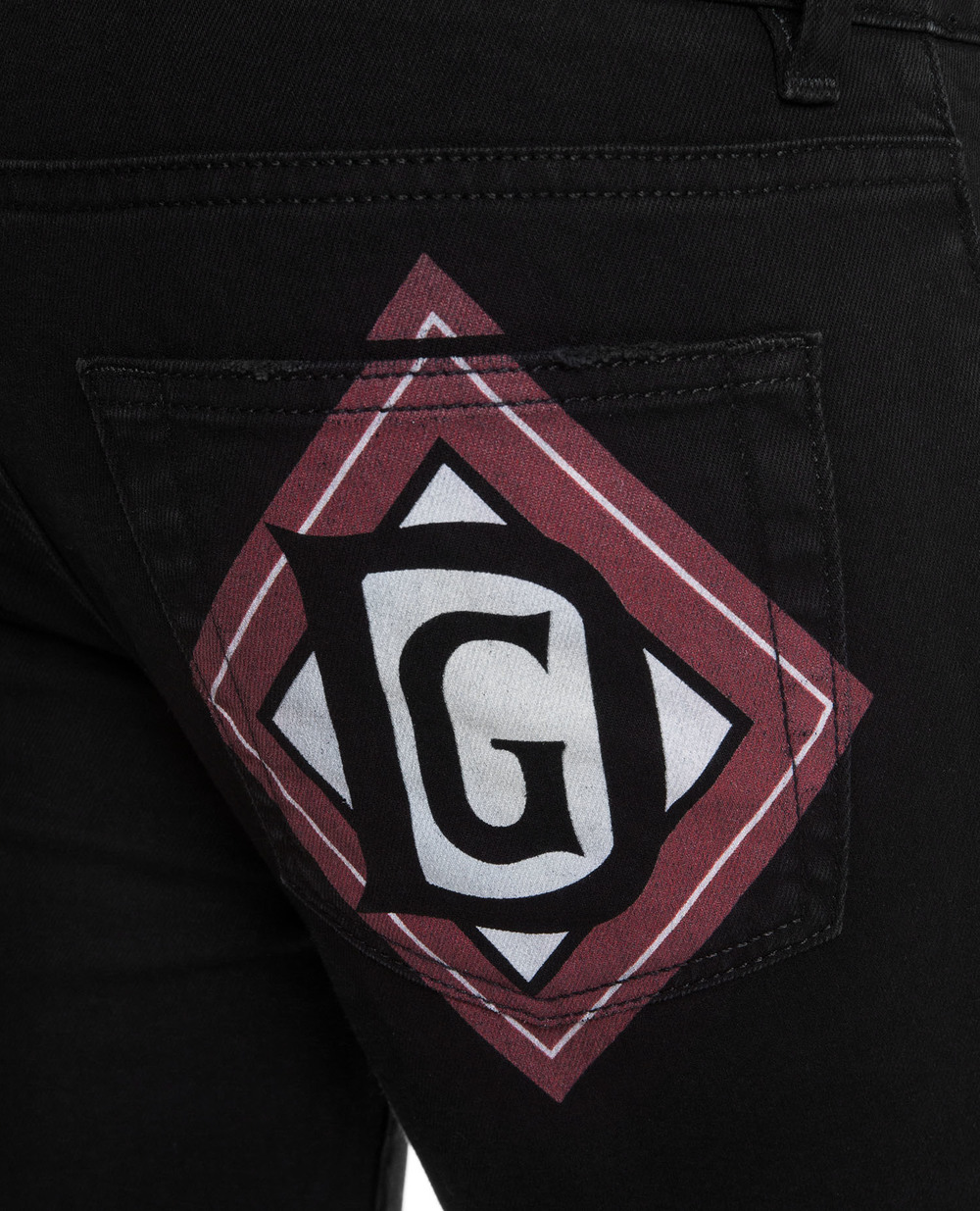 Джинси Skinny Dolce&Gabbana GYC4LD-G8BX8, чорний колір • Купити в інтернет-магазині Kameron