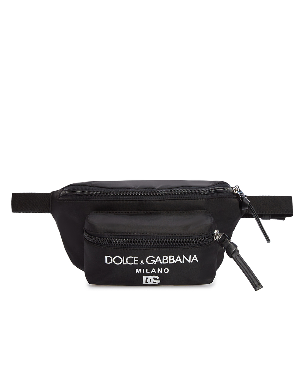 Детская поясная сумка Milano Dolce&Gabbana Kids EM0103-AK441, черный цвет • Купить в интернет-магазине Kameron