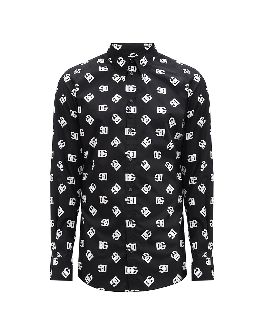 Рубашка Dolce&Gabbana G5IX8T-GH563, черный цвет • Купить в интернет-магазине Kameron