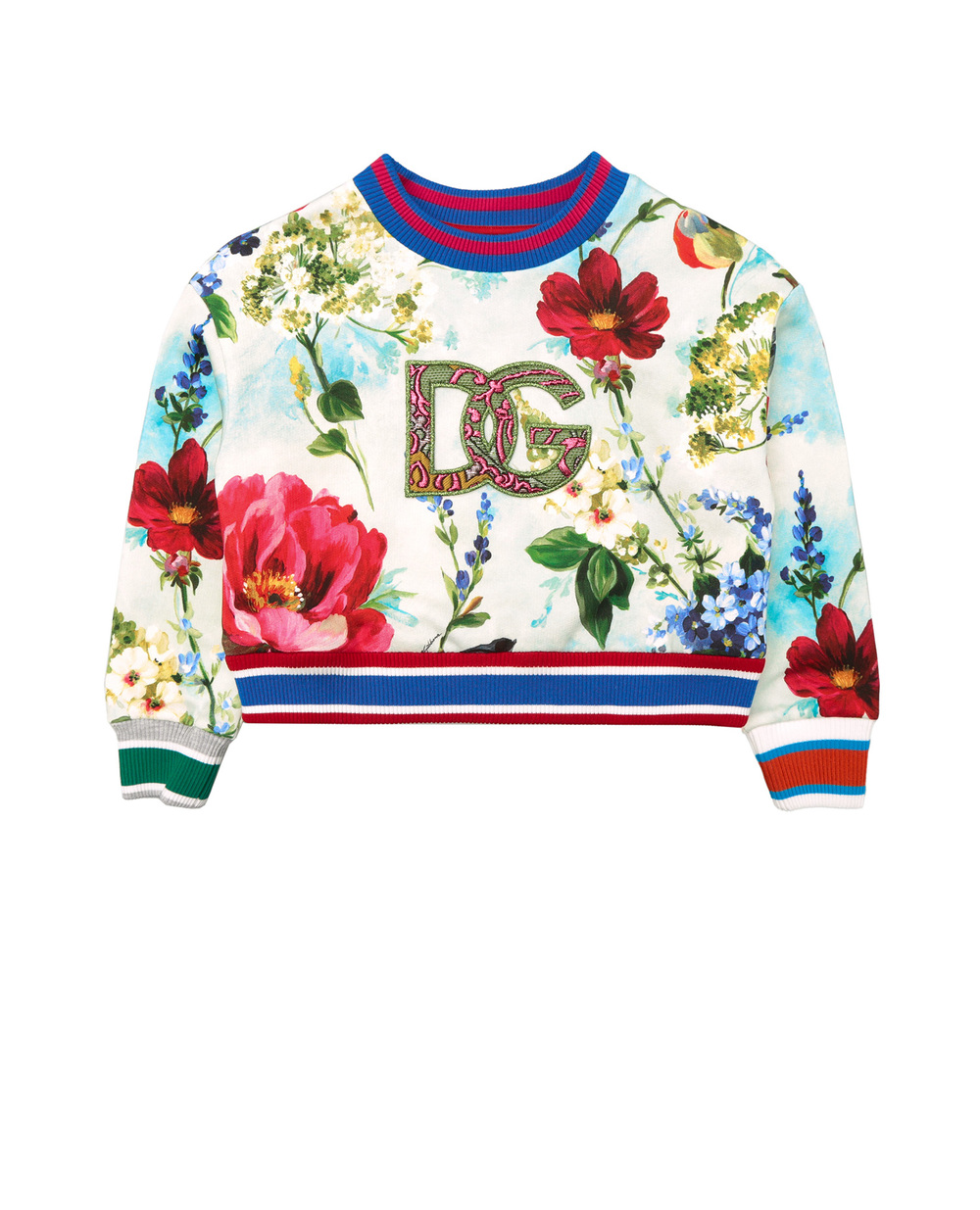 Свитшот Dolce&Gabbana Kids L5JW6A-HS7HB-B, разноцветный цвет • Купить в интернет-магазине Kameron