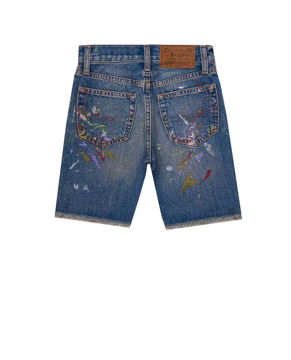 Дитячі джинсові шорти Polo Ralph Lauren Kids 323832733001, синій колір • Купити в інтернет-магазині Kameron