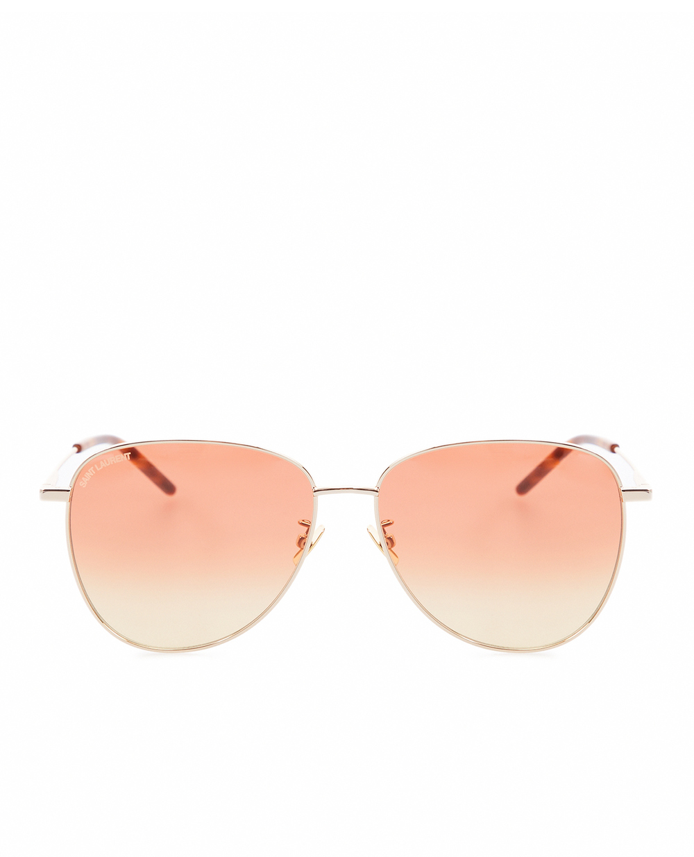 Солнцезащитные очки Saint Laurent SL 328/K-008, золотой цвет • Купить в интернет-магазине Kameron