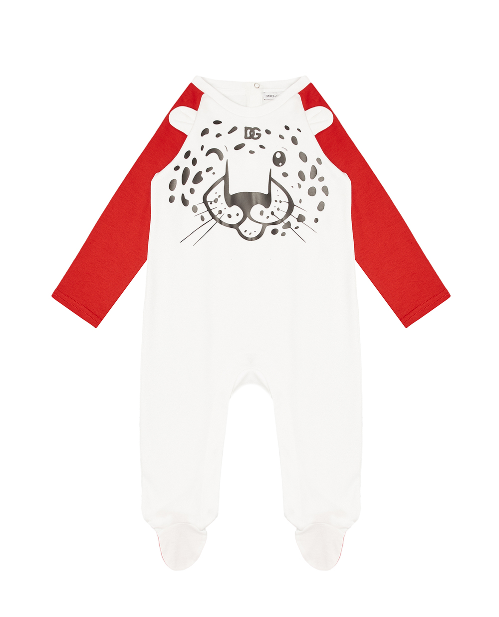 Человечек Dolce&Gabbana Kids L1JO4B-G7B8S, белый цвет • Купить в интернет-магазине Kameron