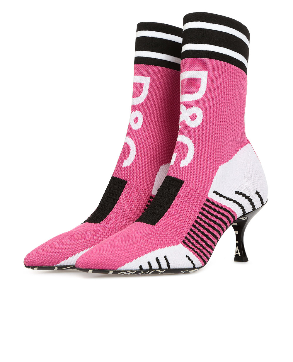Ботильоны Dolce&Gabbana CT0521-AK370, розовый цвет • Купить в интернет-магазине Kameron