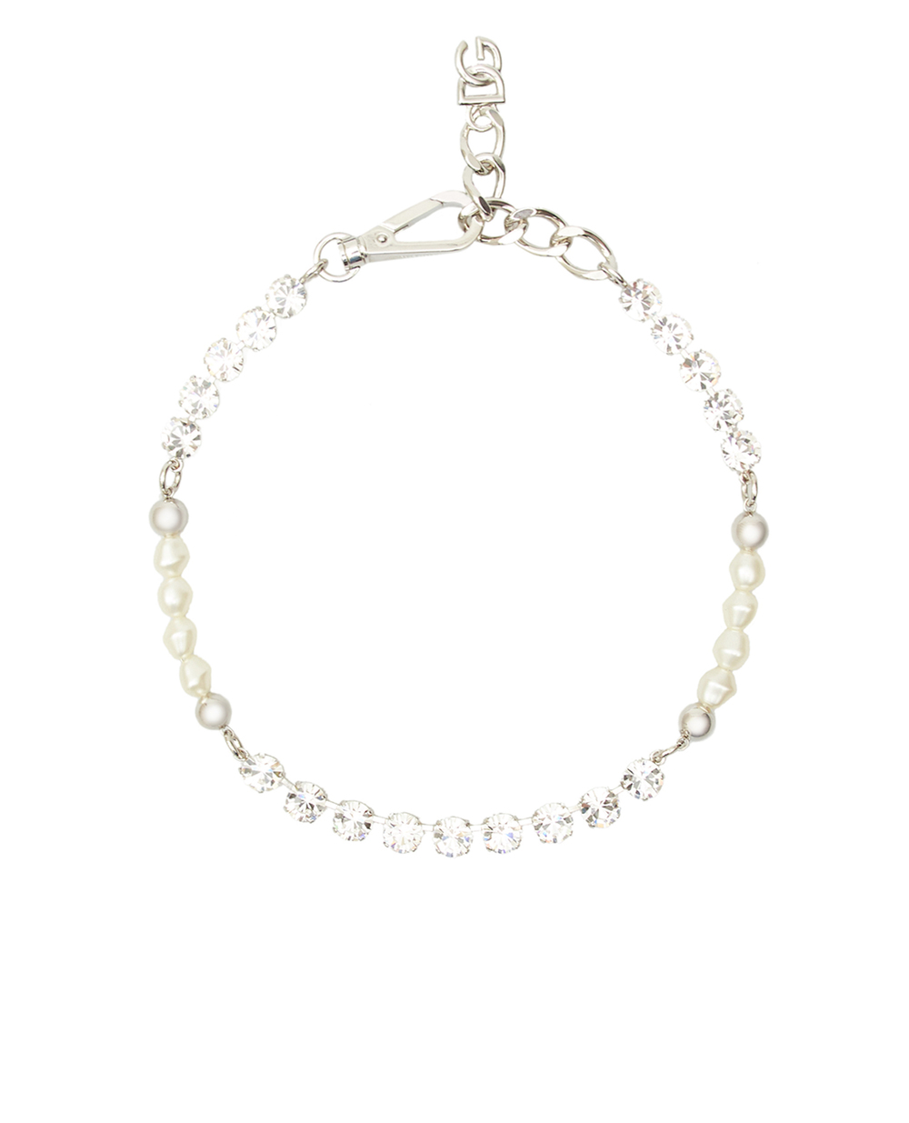 Кольє Dolce&Gabbana WNN8S2-W1111, срібний колір • Купити в інтернет-магазині Kameron