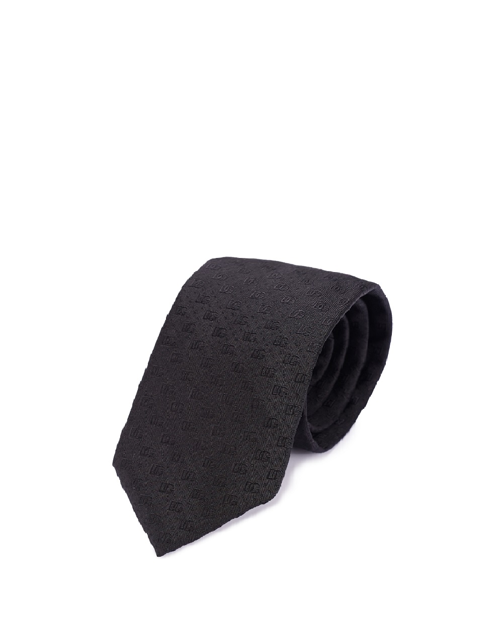 Шовкова краватка Dolce&Gabbana GT147E-G0JQZ, чорний колір • Купити в інтернет-магазині Kameron