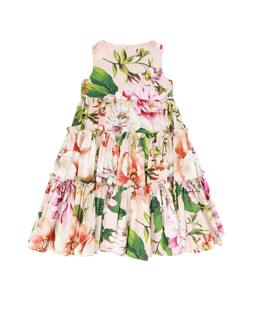 Платье Dolce&Gabbana Kids L22DF0-HS5F8, бежевый цвет • Купить в интернет-магазине Kameron