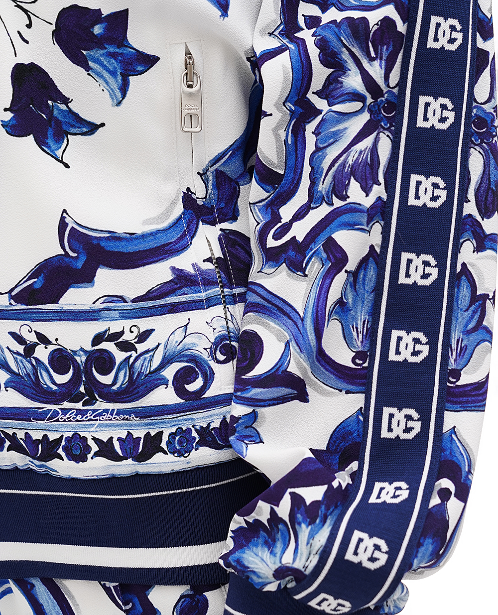 Толстовка (костюм) Dolce&Gabbana F9C50T-FPIAH, белый цвет • Купить в интернет-магазине Kameron