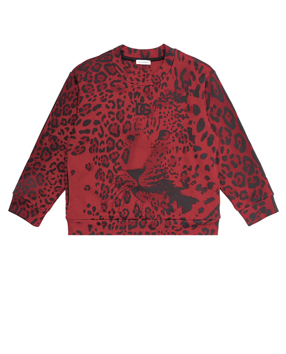 Свитшот Dolce&Gabbana Kids L4JWCL-G7BUQ-S, красный цвет • Купить в интернет-магазине Kameron