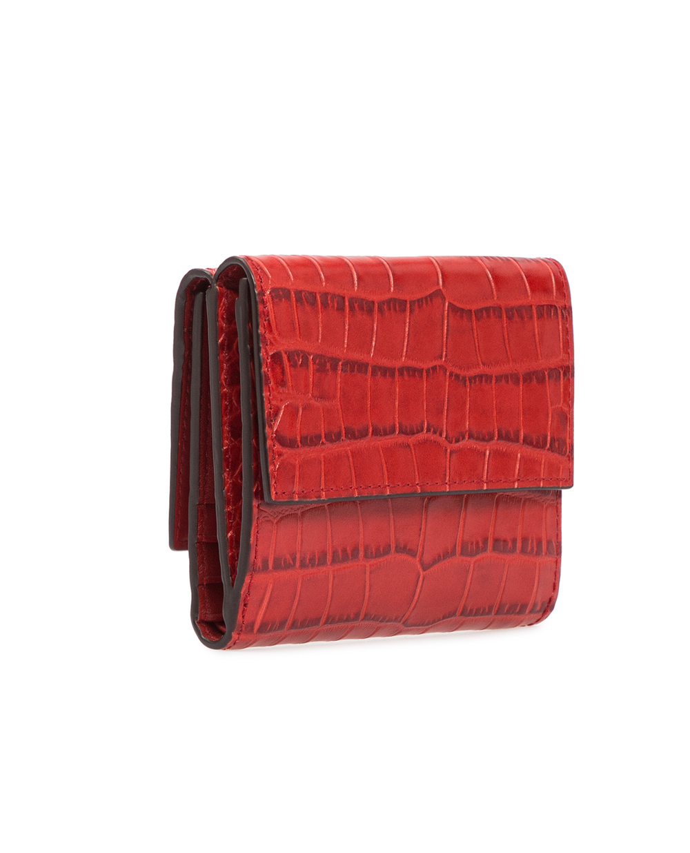 Кожаный кошелек Polo Ralph Lauren 427750110003, красный цвет • Купить в интернет-магазине Kameron