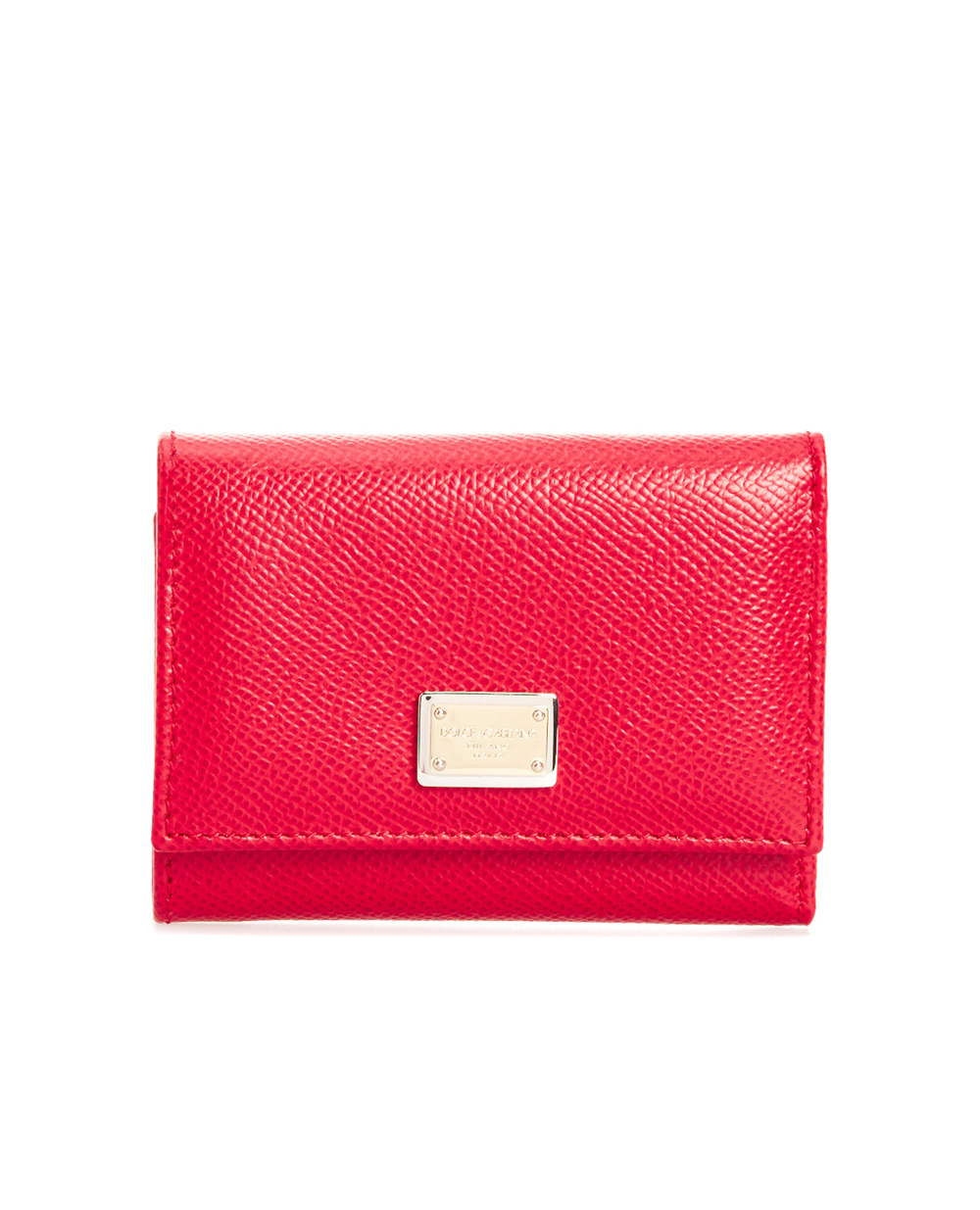 Кожаный кошелек Dolce&Gabbana BI0770-A1001, красный цвет • Купить в интернет-магазине Kameron