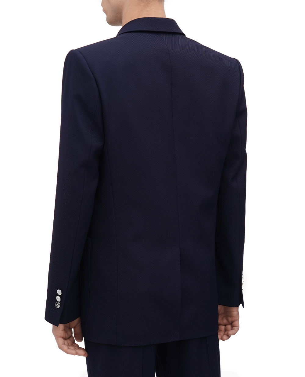 Піджак Balmain AH1SG030WB02, темно синій колір • Купити в інтернет-магазині Kameron