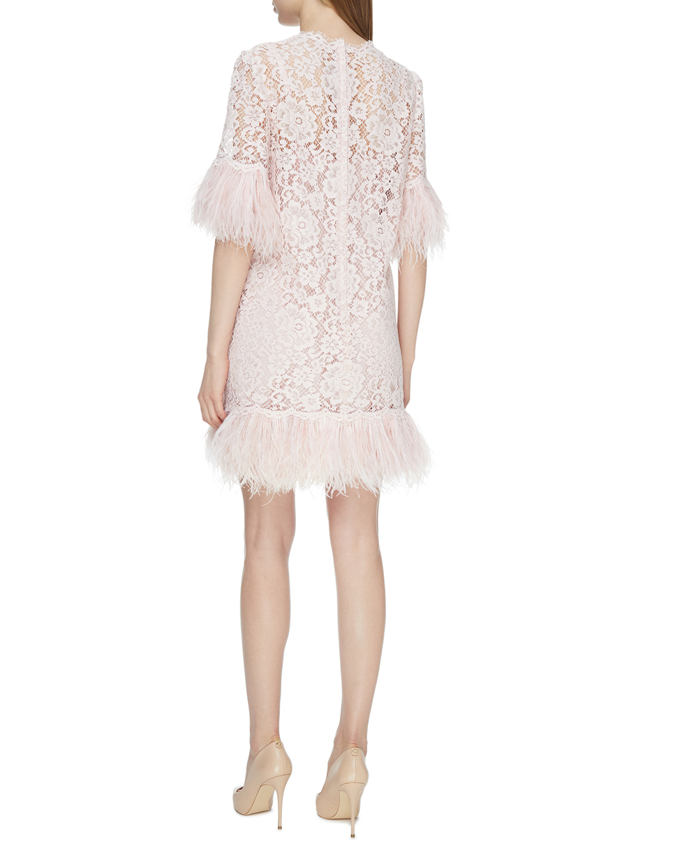 Платье Dolce&Gabbana F6I7EZ-HLMEA, розовый цвет • Купить в интернет-магазине Kameron