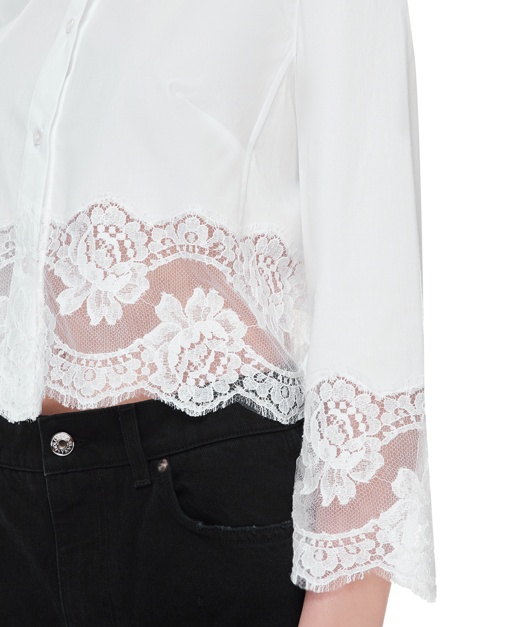 Рубашка Dolce&Gabbana F5Q65T-FUEEE, белый цвет • Купить в интернет-магазине Kameron