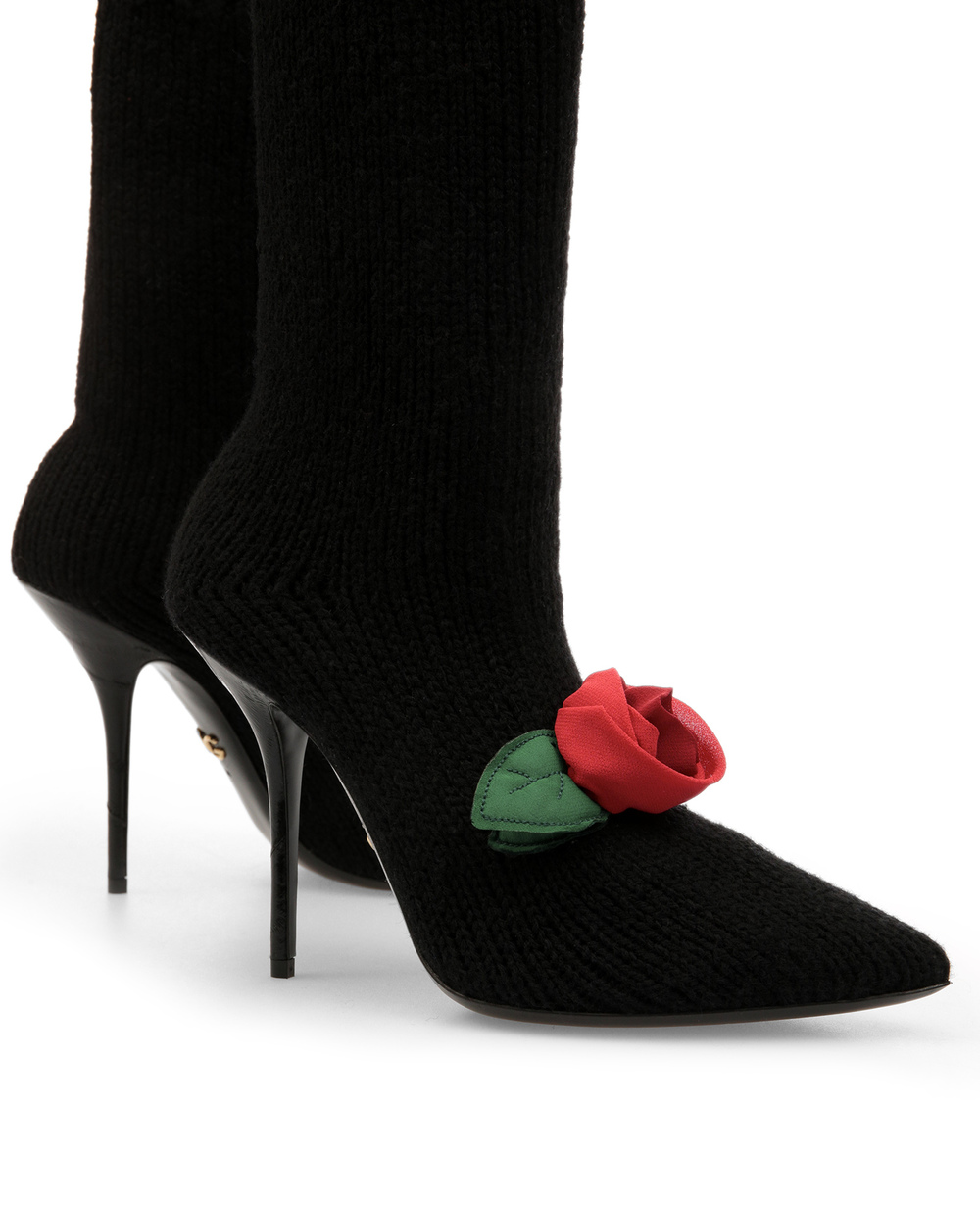 Ботильоны Dolce&Gabbana CT0728-A8M54, черный цвет • Купить в интернет-магазине Kameron