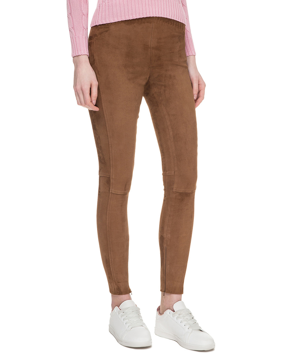 Замшеві штани Polo Ralph Lauren 211537278011, коричневий колір • Купити в інтернет-магазині Kameron