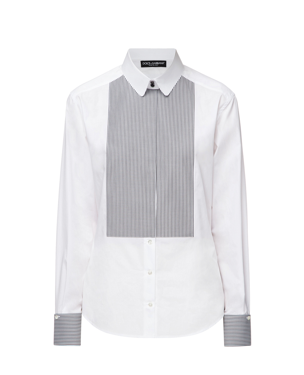 Рубашка Dolce&Gabbana F5L59T-FU5K9, белый цвет • Купить в интернет-магазине Kameron