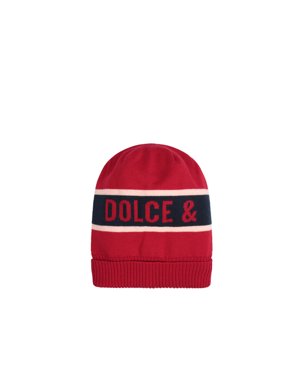 Шерстяная шапка Dolce&Gabbana LBKH45-JAVWG, красный цвет • Купить в интернет-магазине Kameron