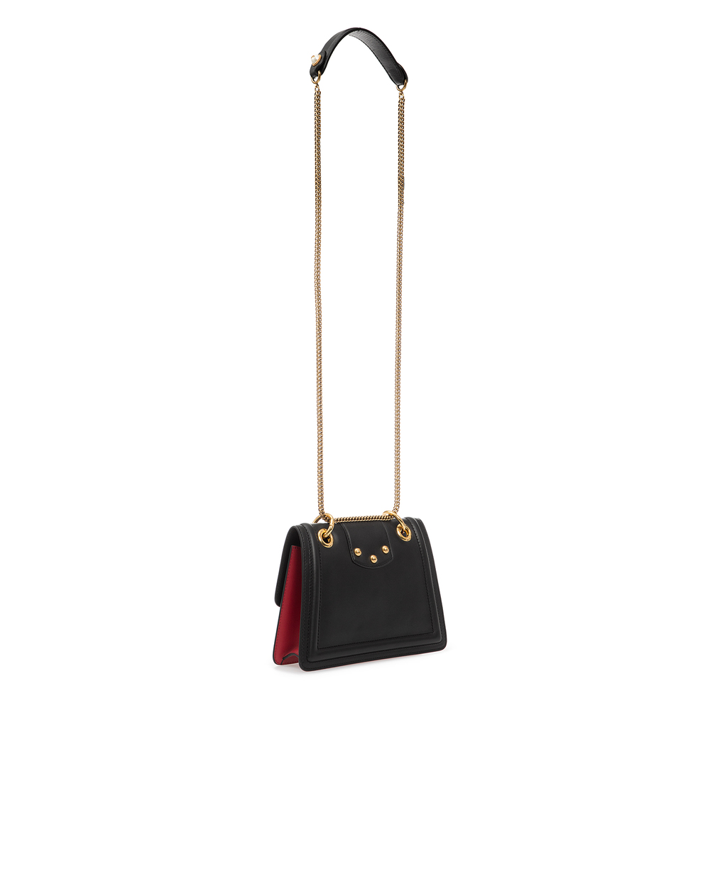 Кожаная сумка Amore Dolce&Gabbana BB6676-AK296, черный цвет • Купить в интернет-магазине Kameron