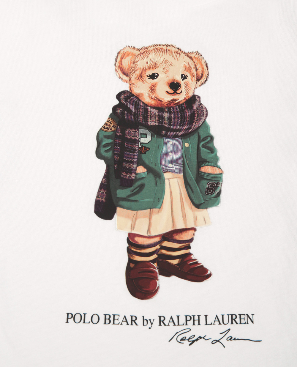 Лонгслив Polo Ralph Lauren Kids 312809578001, белый цвет • Купить в интернет-магазине Kameron